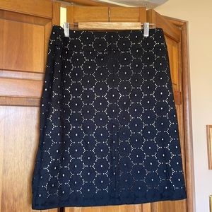 Jill Black and Tan skirt